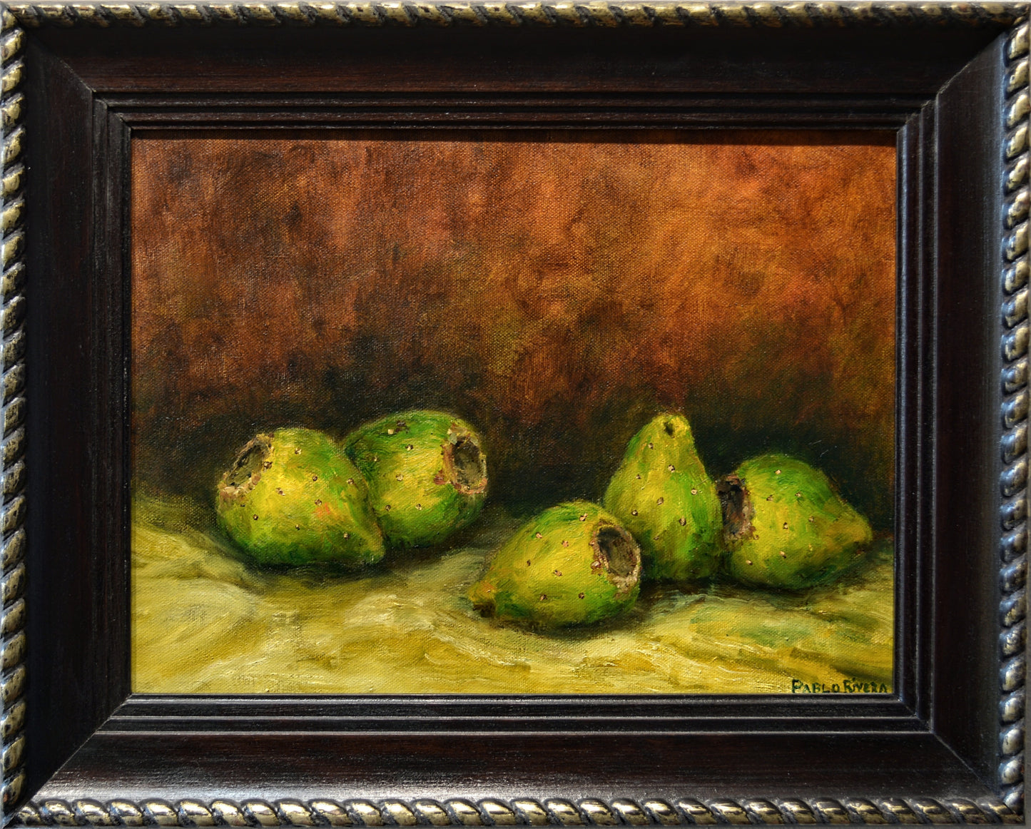 Cuadro Pintura Oleo Original Bodegón Frutas #2 - Cuadros Originales Pintura al Oleo Chile  ENVIOS GRATIS