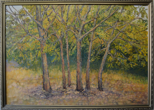 Cuadro Pintura Oleo Original Arboles #1 - Cuadros Originales Pintura al Oleo Chile  ENVIOS GRATIS
