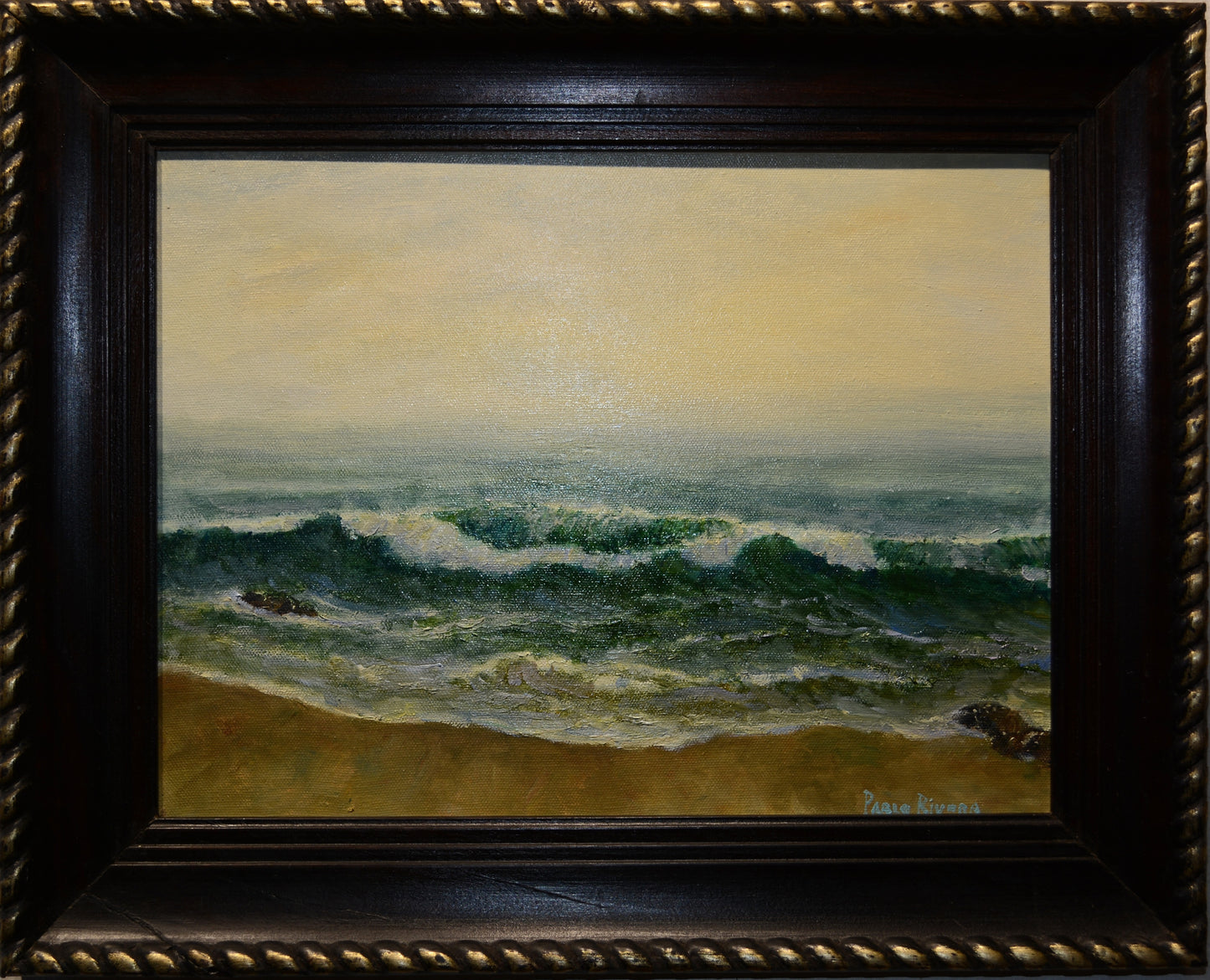 Cuadro Pintura Oleo Original Marina #3